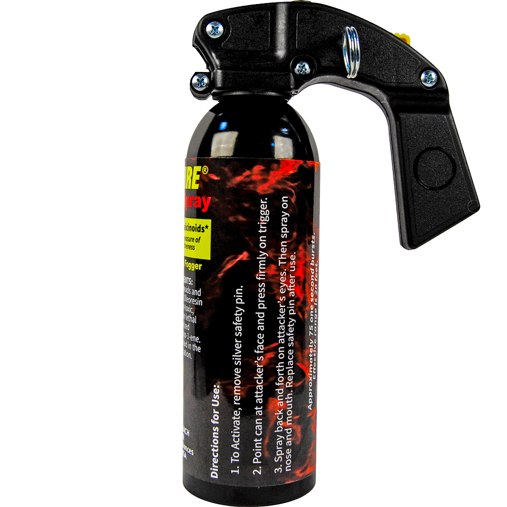 WildFire 1.4% MC 1lb pepper spray pistol grip fogger view 2